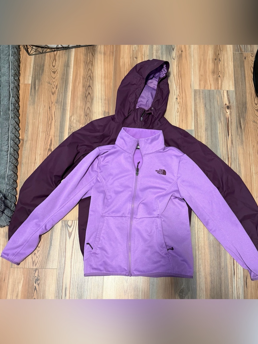 The North Face Rain Jacket and Liner